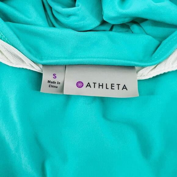 Athleta KiKi Swim Dress Catalina Green Womens Small - Picture 5 of 8